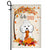 Hello Fall Poodle Dog Flag Maple Leaves Orange Pumpkin Autumn | siriusteestore