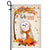 Hello Fall Shih Tzu Dog Flag Maple Leaves Orange Pumpkin Autumn | siriusteestore