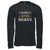 Hello Fifth Grade Back To School 1st Day Leopard Teachers Shirt & Hoodie | siriusteestore