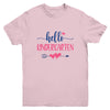 Hello Kindergarten Kids Back to School Youth Shirt | siriusteestore