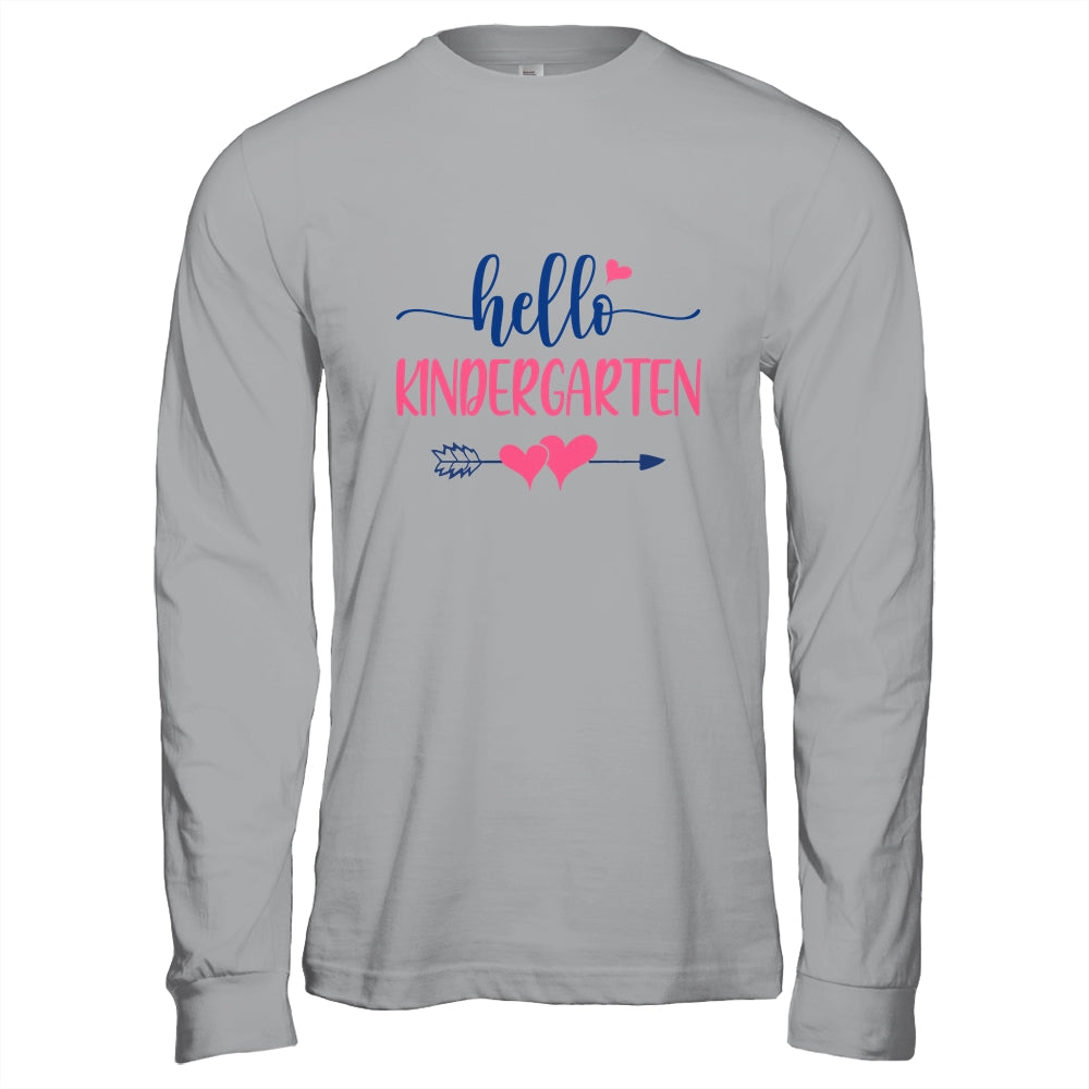 Hello Kindergarten Teacher Kids Back to School Shirt & Hoodie | siriusteestore