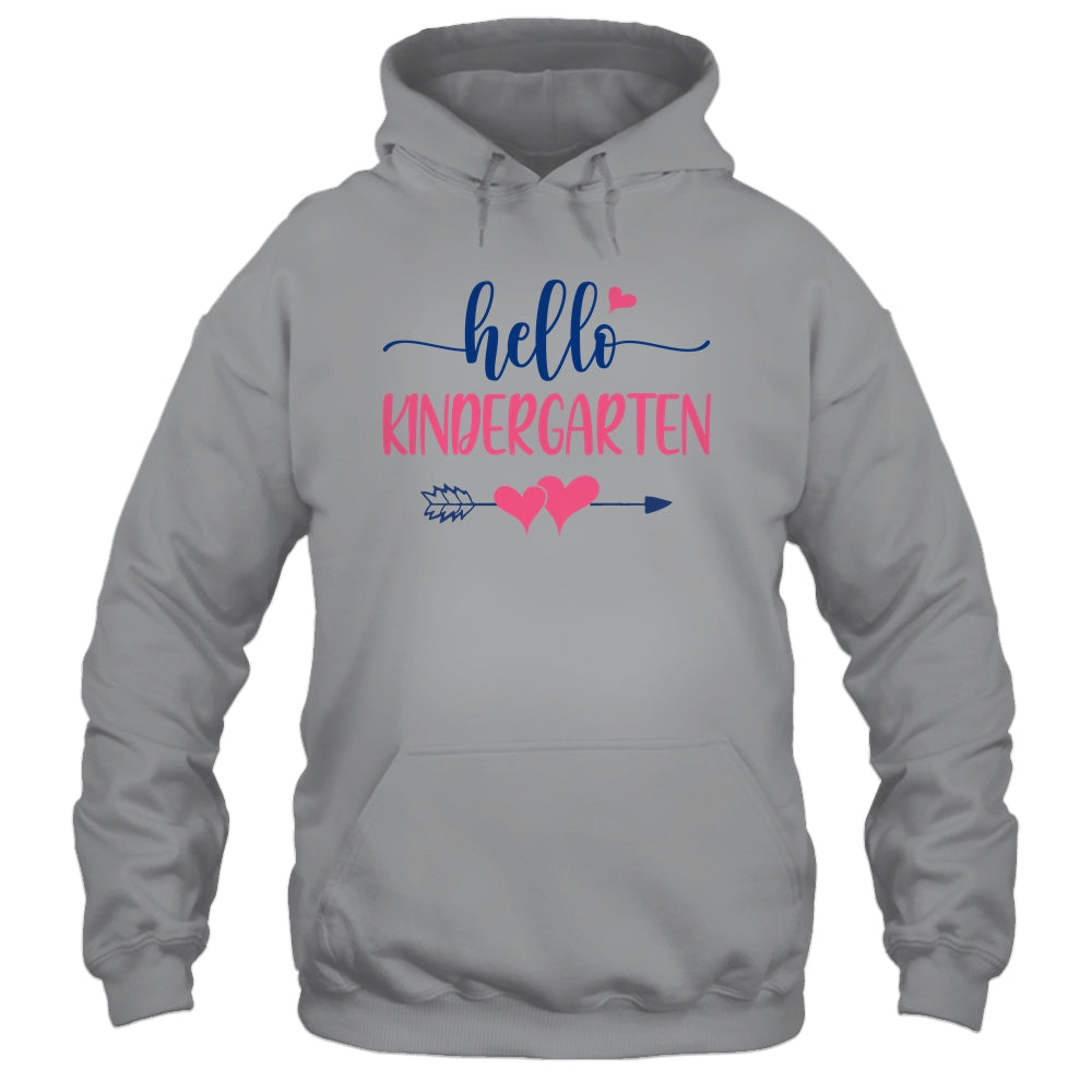 Hello Kindergarten Teacher Kids Back to School Shirt & Hoodie | siriusteestore