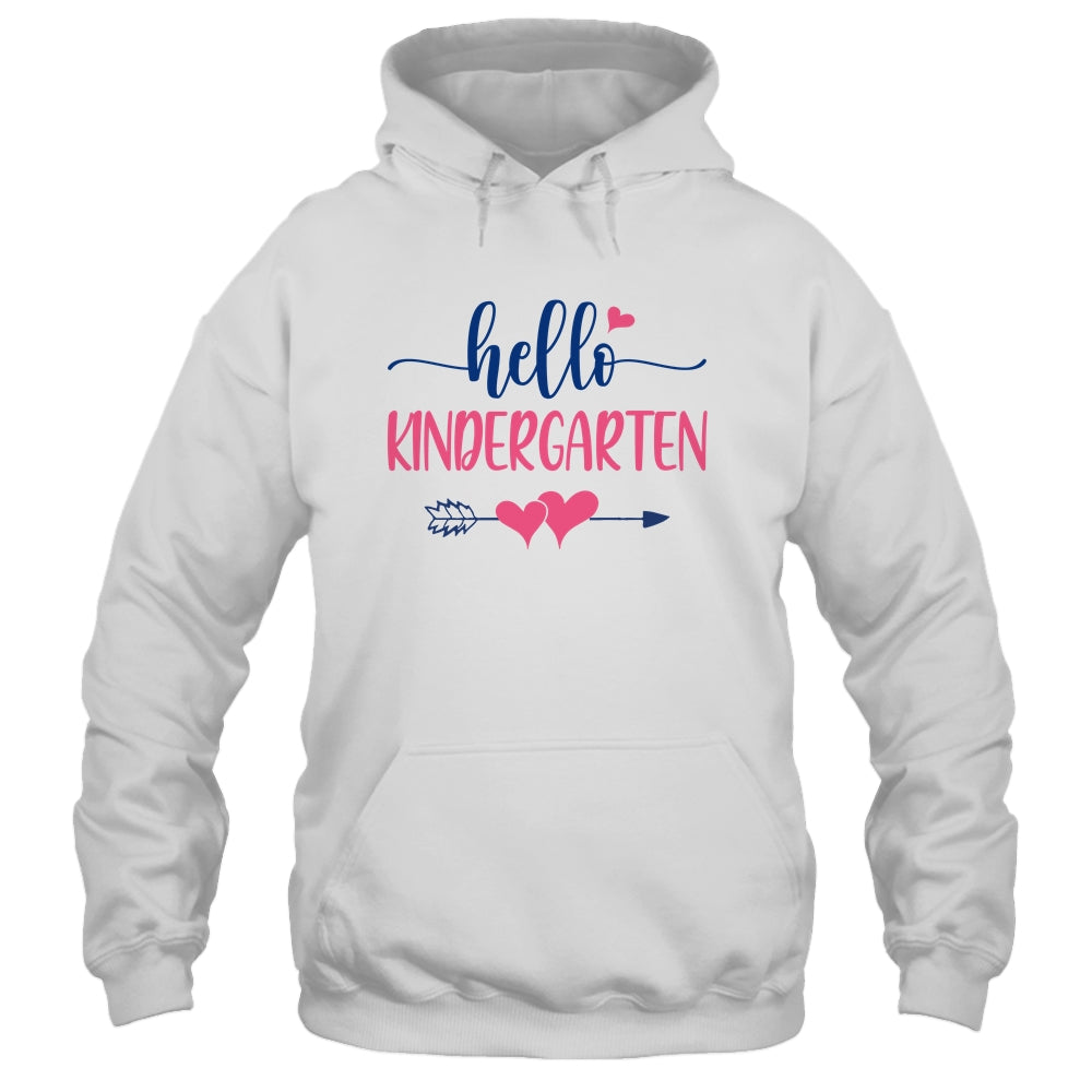 Hello Kindergarten Teacher Kids Back to School Shirt & Hoodie | siriusteestore