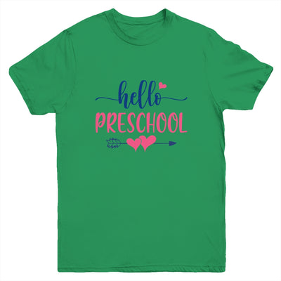 Hello Preschool Kids Back to School Youth Shirt | siriusteestore