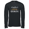 Hello Second Grade Back To School 1st Day Leopard Teachers Shirt & Hoodie | siriusteestore
