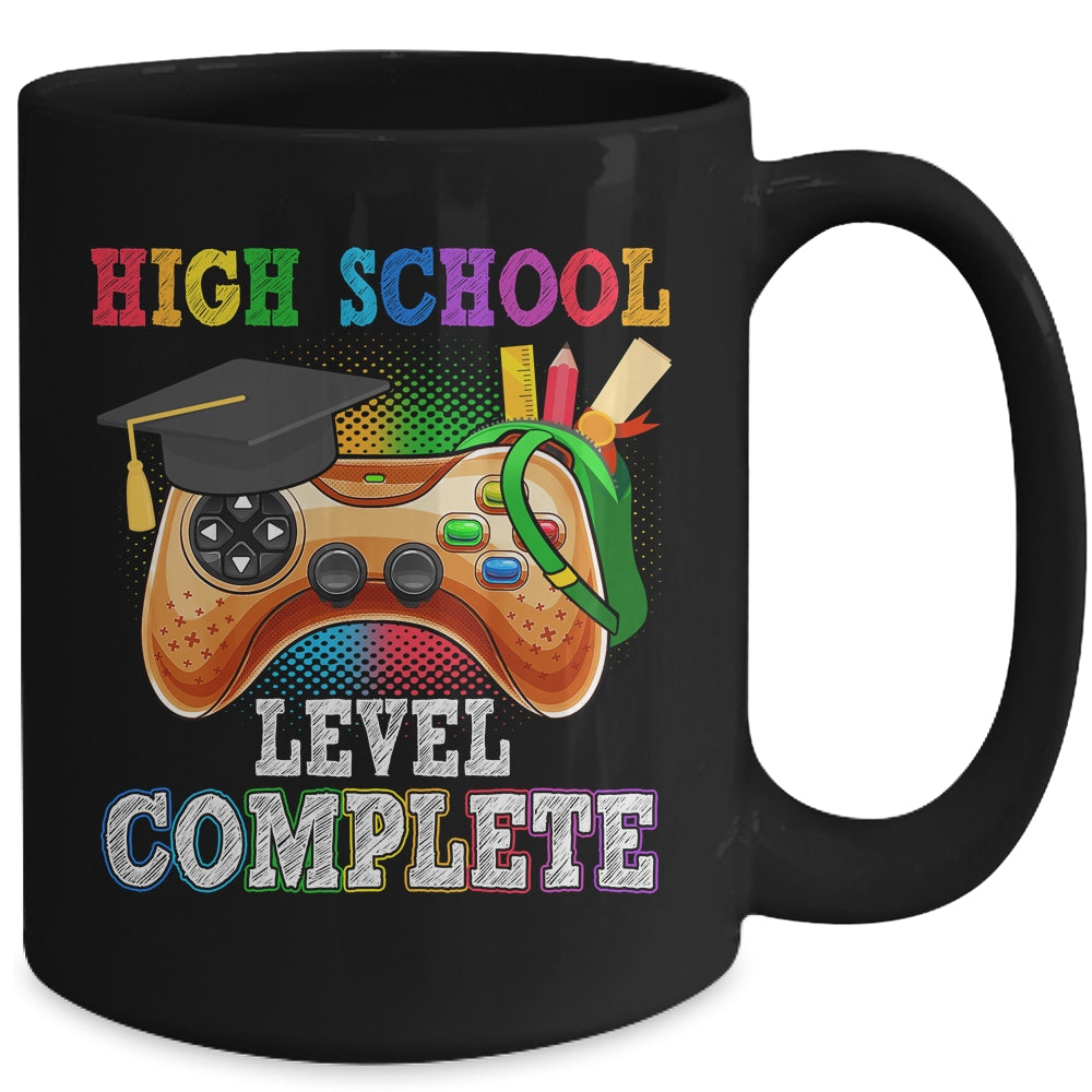 High School Level Complete Last Day Of School Graduation Mug | siriusteestore