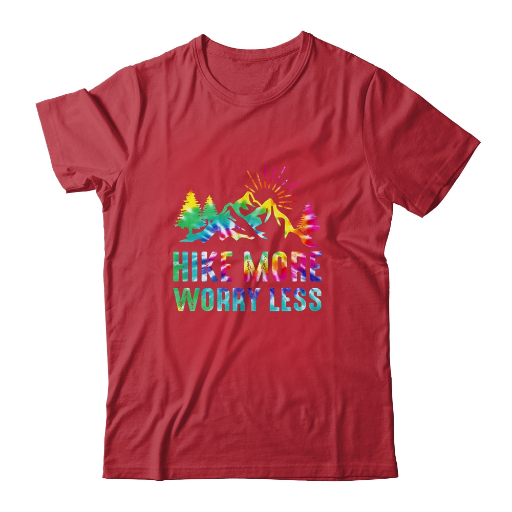 Hike More Worry Less Love Hiking Hiker Camping Shirt & Tank Top | siriusteestore