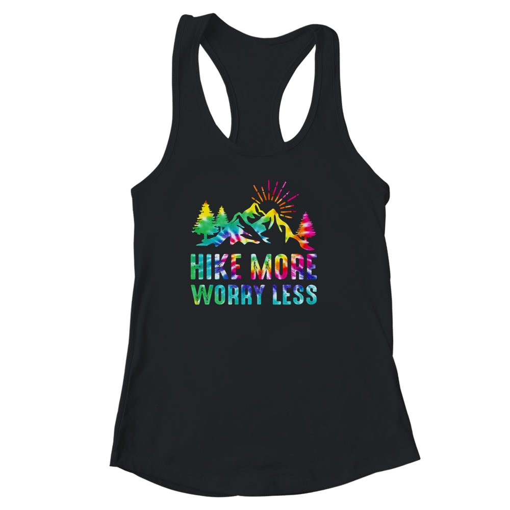 Hike More Worry Less Love Hiking Hiker Camping Shirt & Tank Top | siriusteestore
