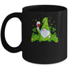 Hippie Gnome Drinking Wine With Shamrock St Patrick's Day Mug | siriusteestore