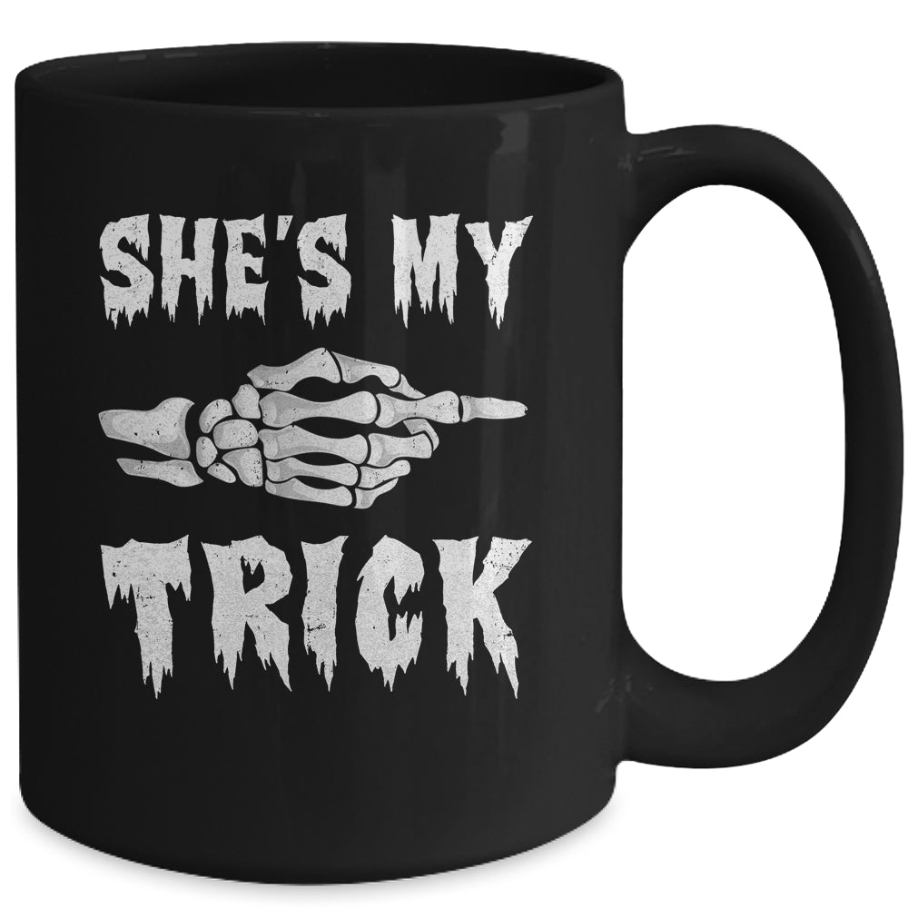 His Her Matching Halloween Costume Men Funny Couples Mug | siriusteestore