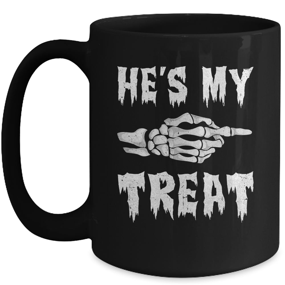 His Her Matching Halloween Costume Women Funny Couples Mug | siriusteestore