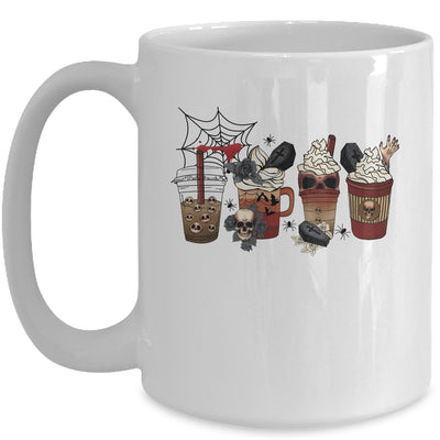 Horror Fall Coffee Pumpkin Spice Latte Iced Halloween Mug | siriusteestore