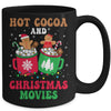Hot Cocoa Christmas Movies Gingerbread Man Xmas Boy Girl Mug | siriusteestore