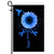 Hummingbird Sunflower Diabetes Awareness Flag Blue Ribbon | siriusteestore