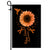Hummingbird Sunflower Kidney Cancer Awareness Flag Orange Ribbon | siriusteestore