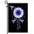 Hummingbird Sunflower Stomach Cancer Awareness Flag Periwinkle Ribbon | siriusteestore