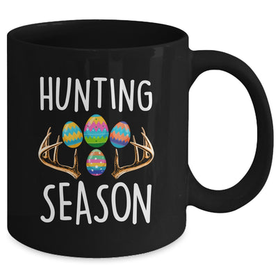 Hunting Season Eggs Antler Funny Easter Egg Hunt Hunter Kids Mug | siriusteestore