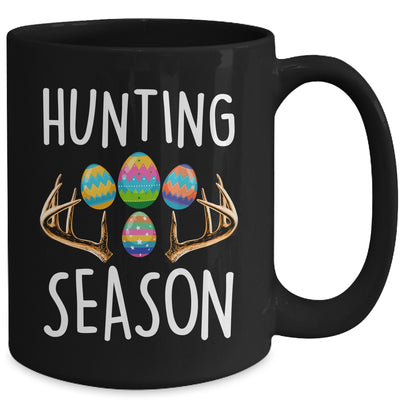 Hunting Season Eggs Antler Funny Easter Egg Hunt Hunter Kids Mug | siriusteestore