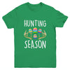 Hunting Season Eggs Antler Funny Easter Egg Hunt Hunter Kids Youth Shirt | siriusteestore