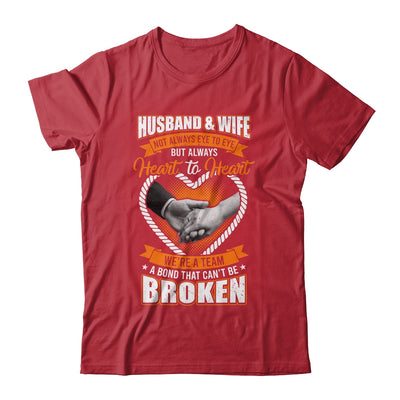 Husband And Wife Not Always Eye To Eye But Heart To Heart Shirt & Hoodie | siriusteestore