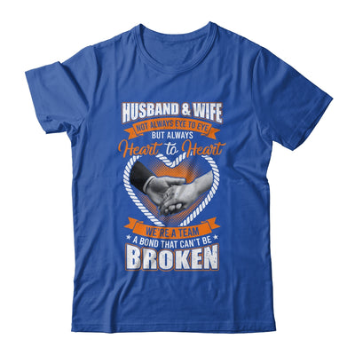 Husband And Wife Not Always Eye To Eye But Heart To Heart Shirt & Hoodie | siriusteestore