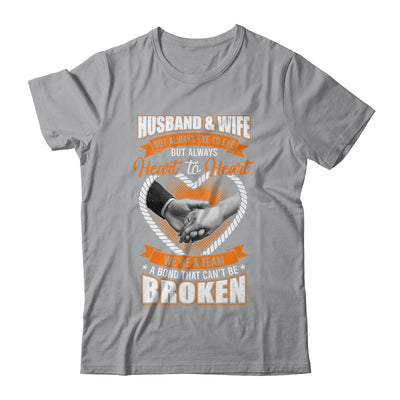 Husband And Wife Not Always Eye To Eye But Heart To Heart Shirt & Hoodie | siriusteestore