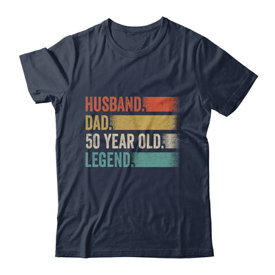Husband Dad 50 Year Old 50th Birthday For Men Vintage Shirt & Hoodie | siriusteestore