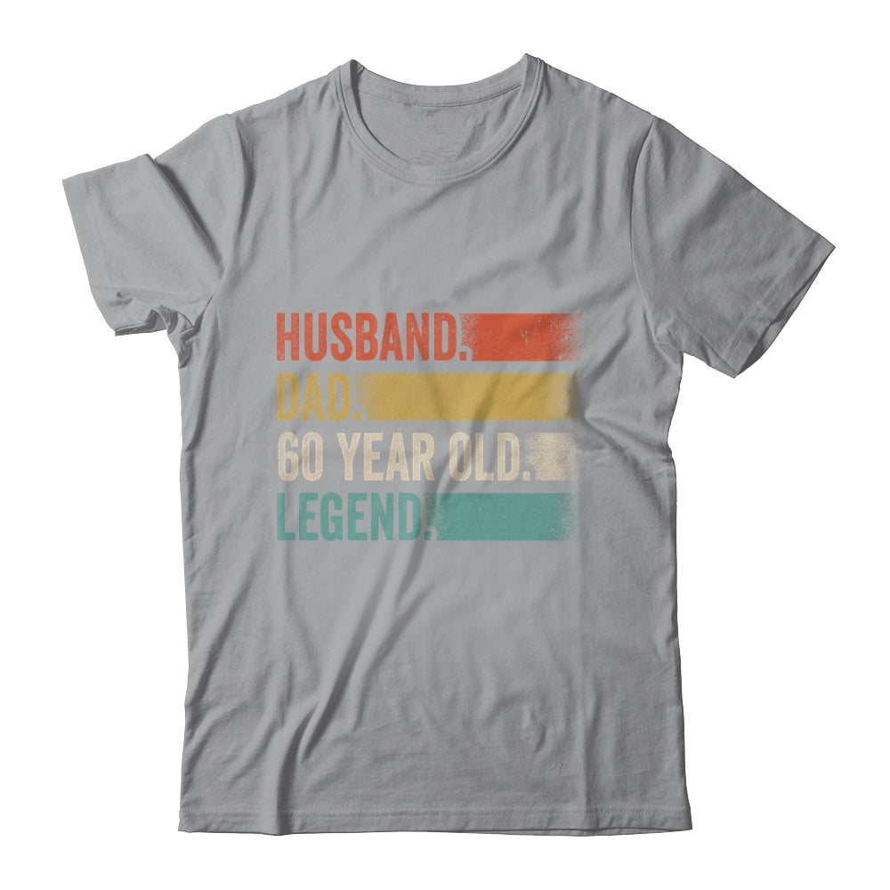 Husband Dad 60 Year Old 60th Birthday For Men Vintage Shirt & Hoodie | siriusteestore