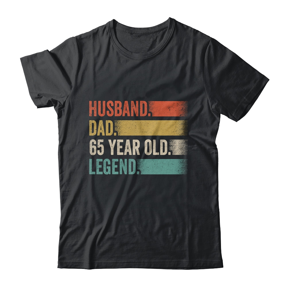 Husband Dad 65 Year Old 65th Birthday For Men Vintage Shirt & Hoodie | siriusteestore