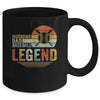 Husband Dad Baseball Legend Vintage Fathers Day Mug | siriusteestore