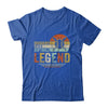 Husband Dad Softball Legend Vintage Fathers Day Shirt & Hoodie | siriusteestore