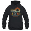 Husband Dad Softball Legend Vintage Fathers Day Shirt & Hoodie | siriusteestore