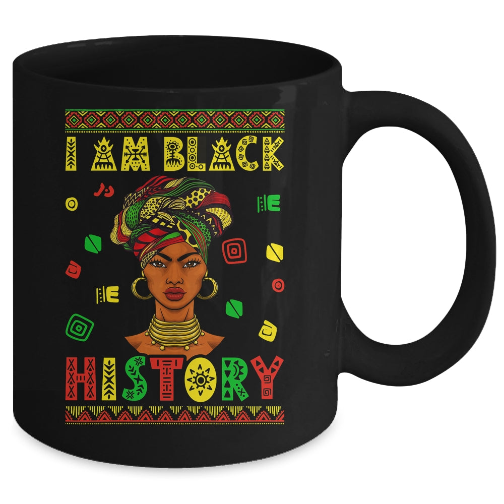 I Am Black History Month African American For Womens Girls Mug | siriusteestore