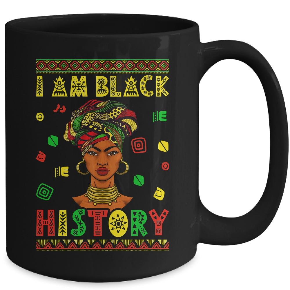 I Am Black History Month African American For Womens Girls Mug | siriusteestore