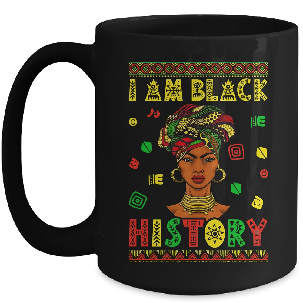 I Am Black History Month African American For Womens Girls Mug | siriusteestore