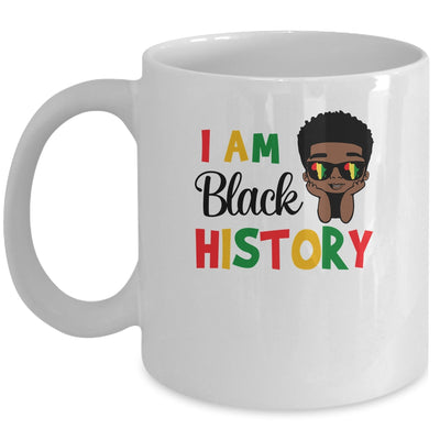 I Am Black History Month African Queen For Kids Boys Mug | siriusteestore