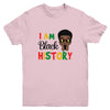 I Am Black History Month African Queen For Kids Boys Youth Shirt | siriusteestore