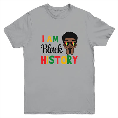 I Am Black History Month African Queen For Kids Boys Youth Shirt | siriusteestore