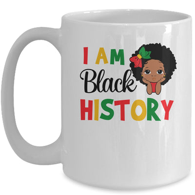 I Am Black History Month African Queen For Kids Girls Mug | siriusteestore