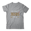 I Am Talking To Jesus Today Leopard Christian Shirt & Hoodie | siriusteestore