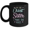 I Am The Oldest Sister I Make The Rules Matching Sibling Mug | siriusteestore