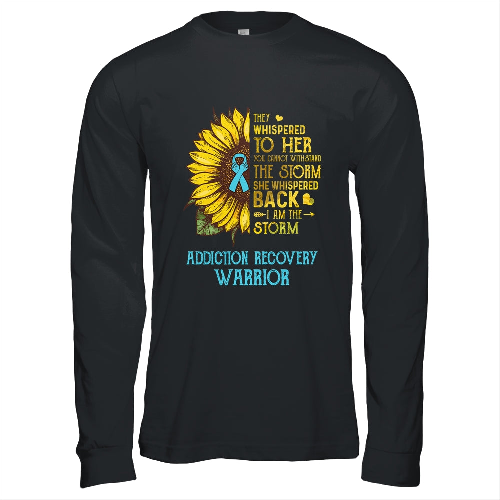 I Am The Storm Addiction Recovery Warrior Awareness Shirt & Hoodie | siriusteestore