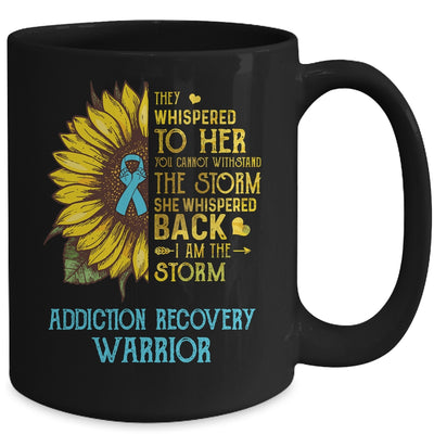 I Am The Storm Addiction Recovery Warrior Awareness Mug | siriusteestore