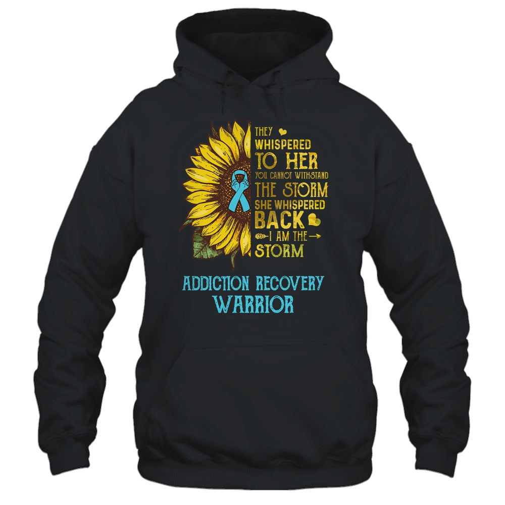I Am The Storm Addiction Recovery Warrior Awareness Shirt & Hoodie | siriusteestore