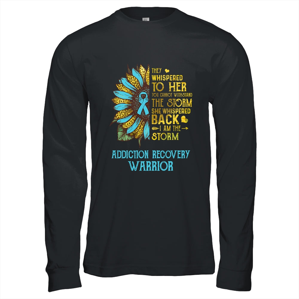 I Am The Storm Addiction Recovery Warrior Awareness Support Shirt & Hoodie | siriusteestore