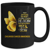 I Am The Storm Childhood Cancer Awareness Butterfly Mug | siriusteestore