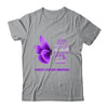 I Am The Storm Domestic Violence Awareness Butterfly Shirt & Tank Top | siriusteestore
