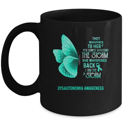 I Am The Storm Dysautonomia Awareness Butterfly Mug | siriusteestore