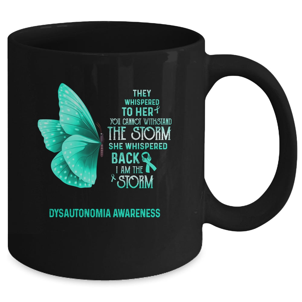I Am The Storm Dysautonomia Awareness Butterfly Mug | siriusteestore