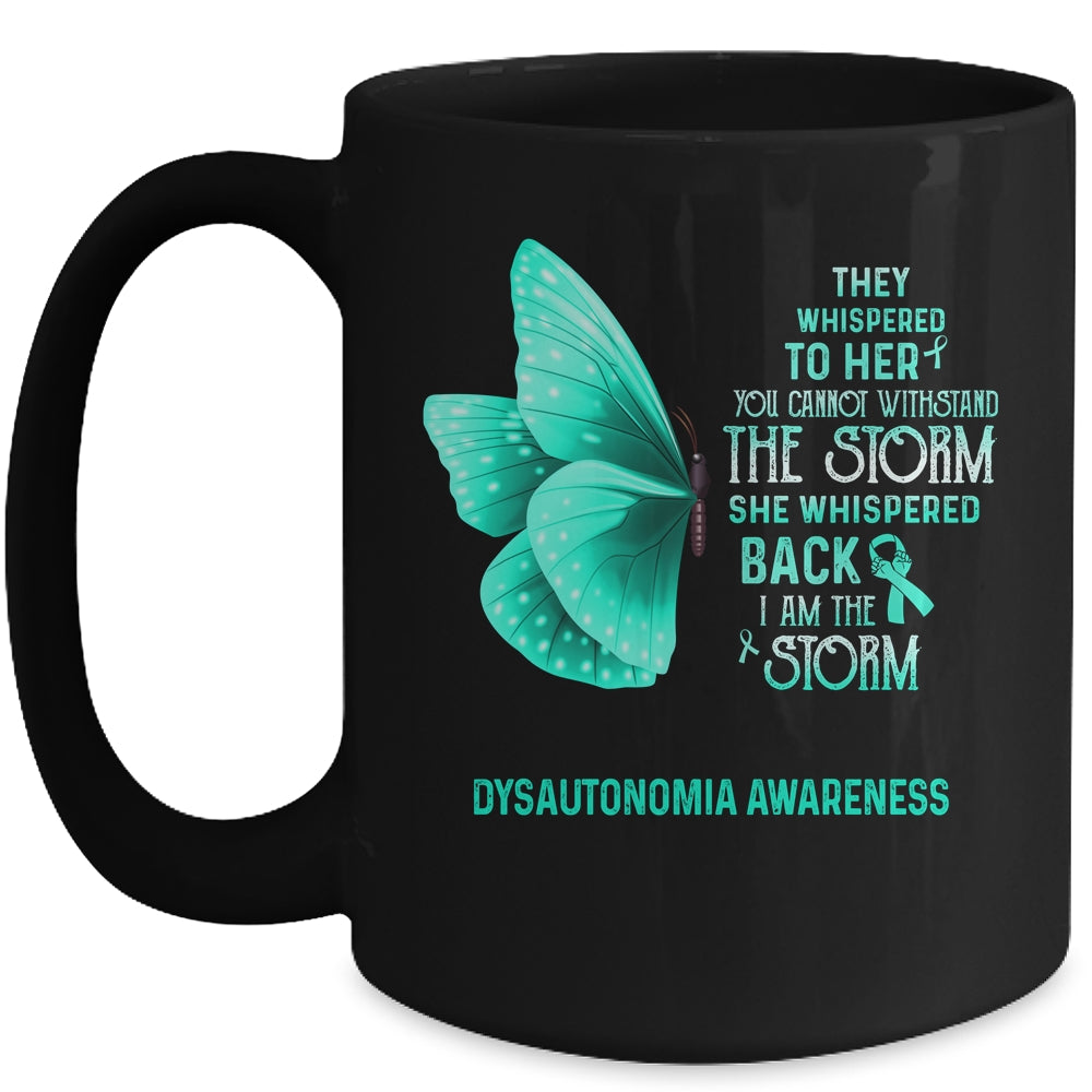 I Am The Storm Dysautonomia Awareness Butterfly Mug | siriusteestore